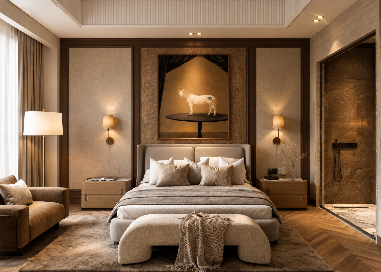 Luxury residence interior at Homeland Global Park